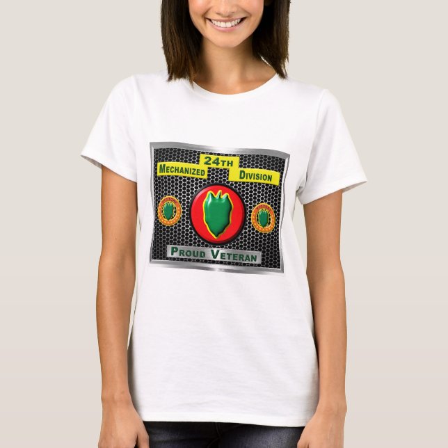 Camiseta 24ª División Mecanizada de Infantería (Anverso)