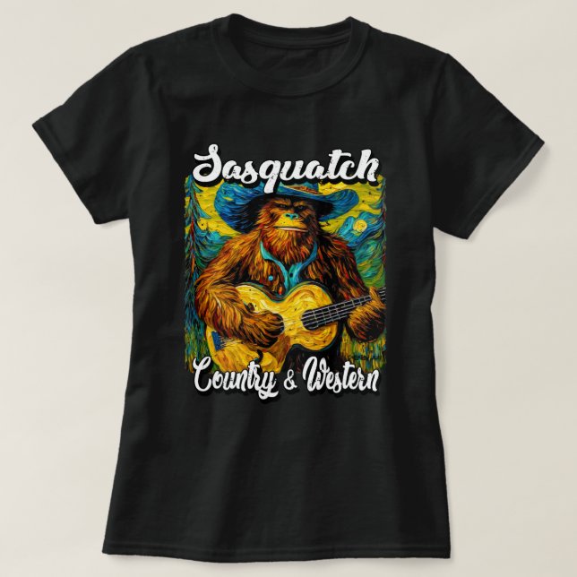 Camiseta 24052_Sasquatch, País y Occidente, (Diseño del anverso)