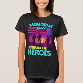 Camiseta 24078_Memorial Day recuerda a nuestros héroes