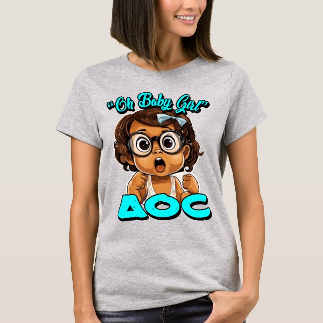 Camiseta 24079_ "Oh Baby Girl" AOC (Anverso)