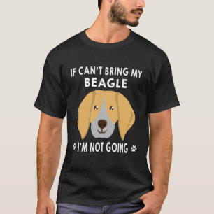 Camiseta 242 Si no puedo traer mi Beagle no iré
