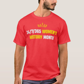 Camiseta 247365 Mes de historia de las mujeres