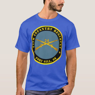 Camiseta 24.º Fuerte del Regimiento de Infantería OK con In