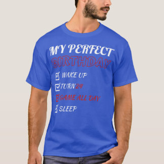 Camiseta 24.º juego de cumpleaños perfecto para niños de 24