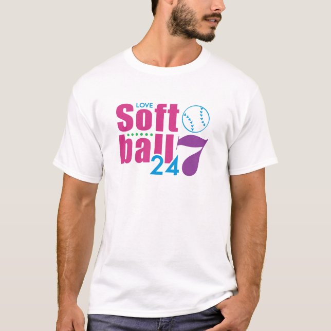 Camiseta 24/7 softball (Anverso)