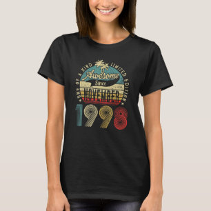Camiseta 24 años de edad asombroso desde noviembre
