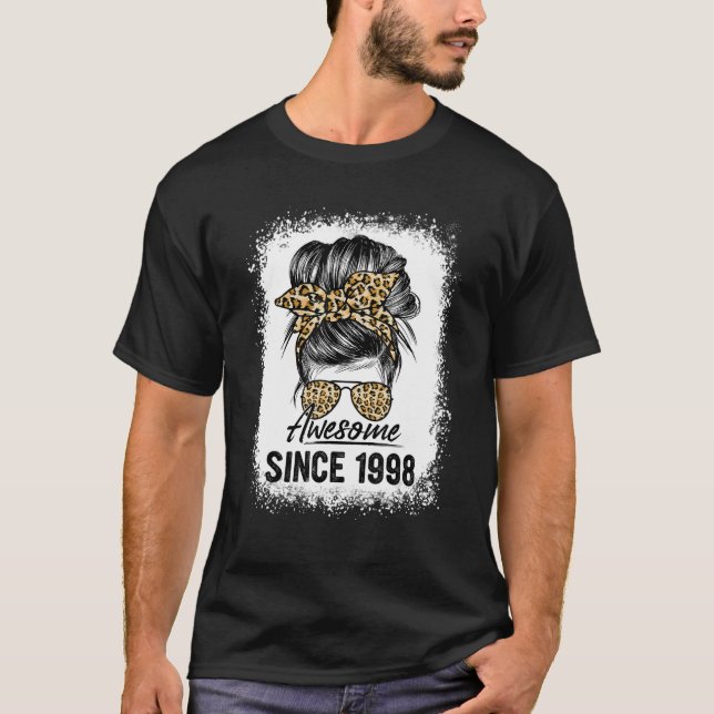 Camiseta 24 años de edad increíble desde el 24º nacimiento  (Anverso)