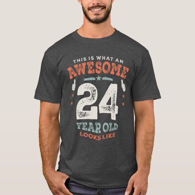 Camiseta 24 años de Funny (Anverso)