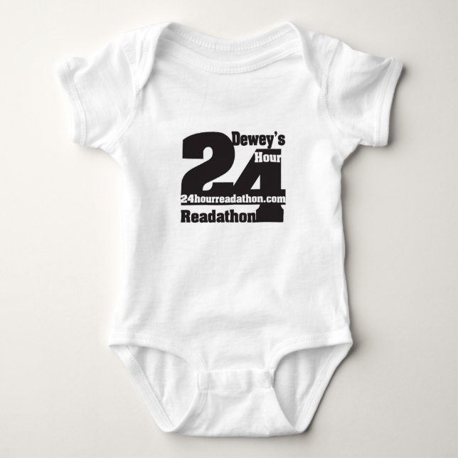 Camiseta 24 camisas de Readathon de la hora de Dewey (Anverso)
