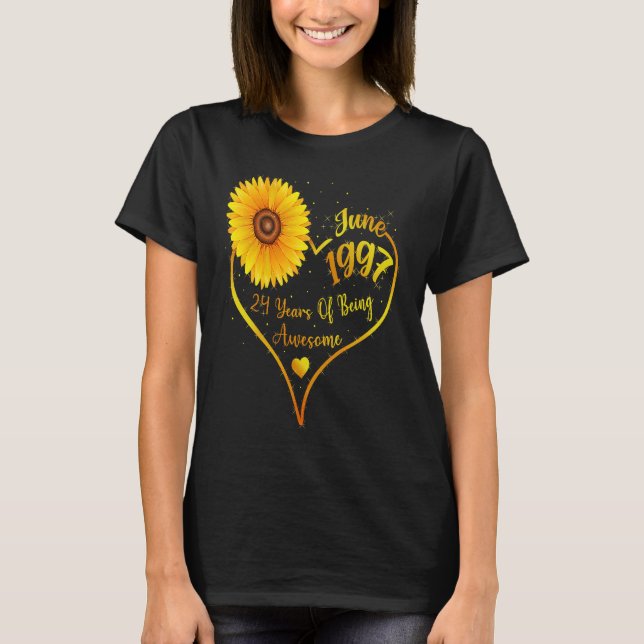 Camiseta 24 de junio 2014 Mujeres Chicas del girasol 1997 (Anverso)