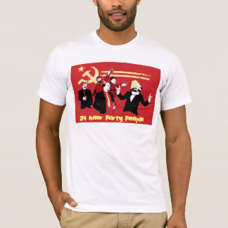 Camiseta 24 personas del fiesta de la hora