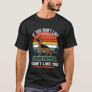 Camiseta 24 Si No Te Gusta Pastor Alemán No Me Gustas