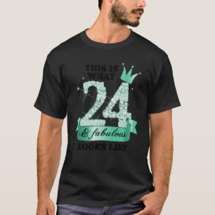 Camiseta 24 y fabulosa foto del grupo Fiesta blanco turques