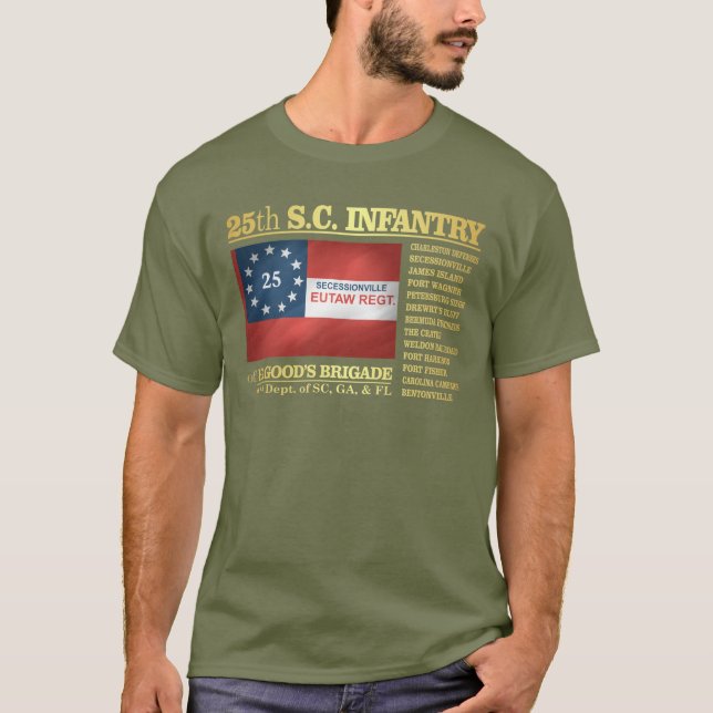 Camiseta 25ª Infantería de Carolina del Sur (BA2) (Anverso)