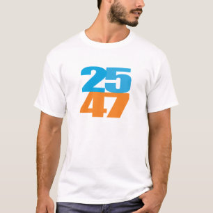 CAMISETA 25º 47º