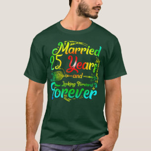 Camiseta 25º Aniversario Boda 25 Años De Matrimonio 3