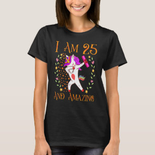 Camiseta 25º cumpleaños para las Chicas, mamá de 25 años
