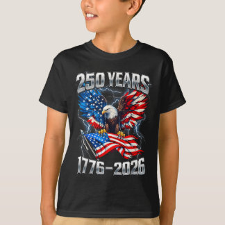 Camiseta 250º 4 de julio 250 años aniversario americano
