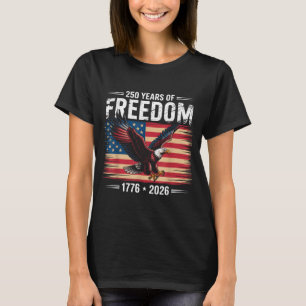 Camiseta 250º Aniversario Americano 2026 Años De Libertad 