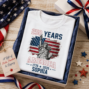 Camiseta 250º Aniversario de América 1776-2026