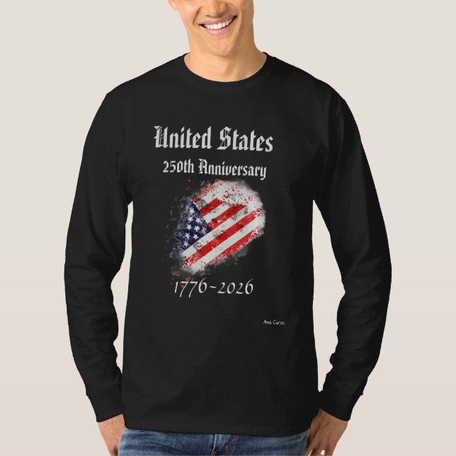 Camiseta 250º Aniversario de EE. UU. (Anverso)