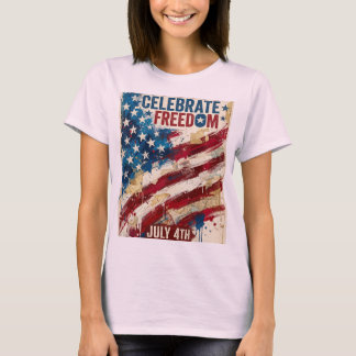 Camiseta 250º Aniversario de la Libertad de América 1776 Ce