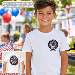 Camiseta 250º Aniversario de la Libertad Patriótica America