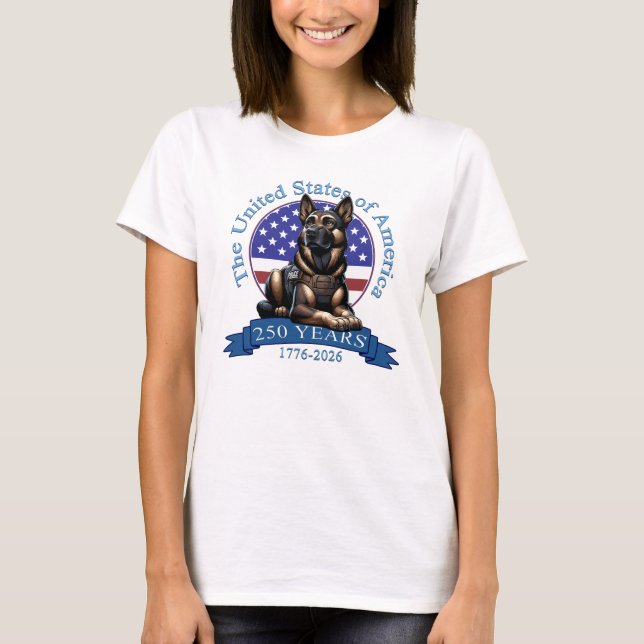 Camiseta 250º aniversario Estados Unidos (Anverso)