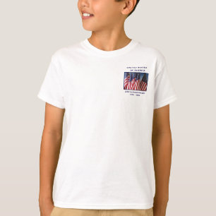 Camiseta 250º Aniversario USA Patriótico Infantil
