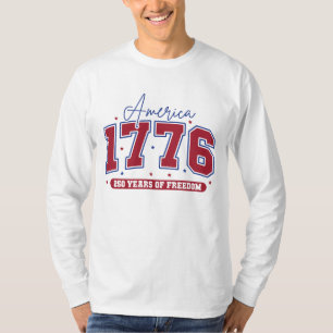 Camiseta 250º Independencia de Estados Unidos 1776–2026 Pat