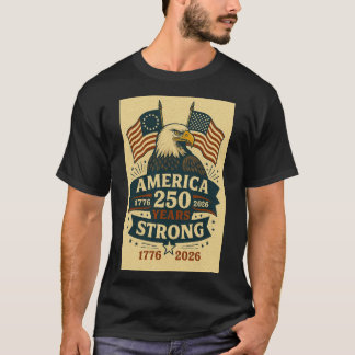 Camiseta 250 aniversario de EE. UU.