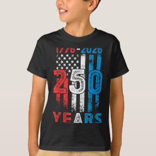 Camiseta 250 aniversario de EE. UU. 4 de julio 250 años