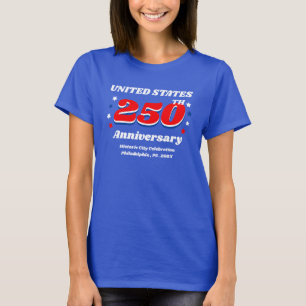 Camiseta 250 Aniversario de Estados Unidos