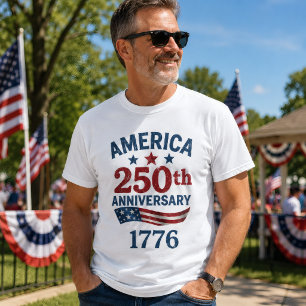 Camiseta 250 Aniversario de Estados Unidos 1776-2026 liber