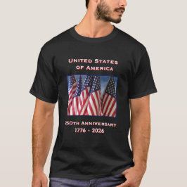 Camiseta 250° Aniversario de los Estados Unidos Patriótico