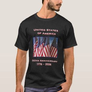 Camiseta 250° Aniversario de los Estados Unidos Patriótico 