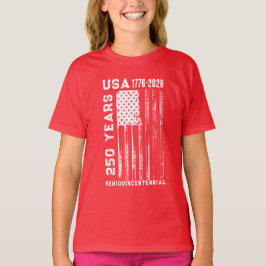 Camiseta 250 Aniversario EE. UU. 4 De Julio