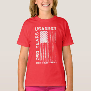 Camiseta 250 Aniversario EE. UU. 4 De Julio