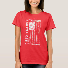 Camiseta 250 Aniversario EE. UU. 4 De Julio