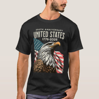 Camiseta 250 Aniversario Estados Unidos 250º Bandera de EE.