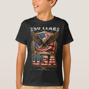Camiseta 250 Aniversario Estados Unidos 250 Año Patriótico