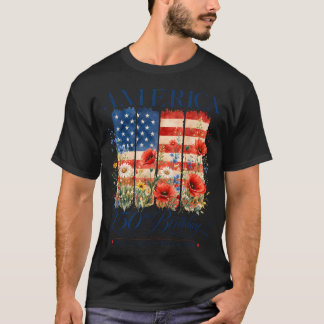 Camiseta 250 Aniversario Estados Unidos 4 De Julio América