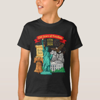 Camiseta 250 Aniversario Estados Unidos Bandera Americana P