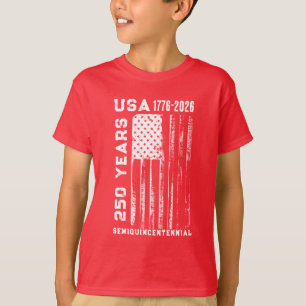 Camiseta 250 Aniversario USA 4 De Julio
