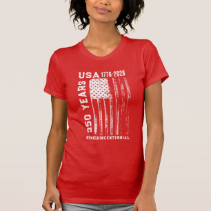 Camiseta 250 aniversario USA 4 de julio