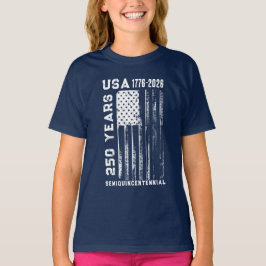 Camiseta 250 Aniversario USA 4 De Julio