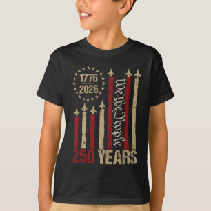 Camiseta 250 años 1776 2026 250 aniversario Vintage 4 de ju