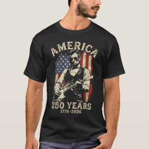 Camiseta 250 Años América Abraham Lincoln Abe Lincoln