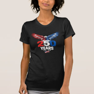 Camiseta 250 Años Americano 1776 2026 250º USA Patriótico