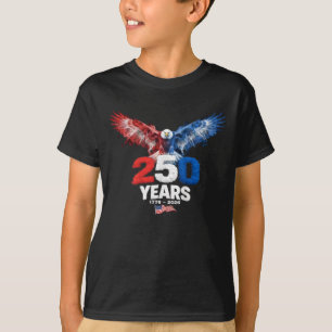 Camiseta 250 Años Americano 1776 2026 250º USA Patriótico